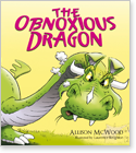 Cover image for personalized children's book, The Obnoxious Dragon